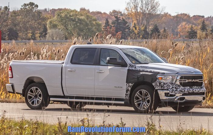 Ram EV Pickup Mule Spied Testing For First Time! IRS Confirmed