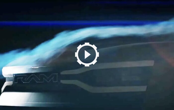 Ram 1500 EV Revolution official teaser video reveals more of front face
